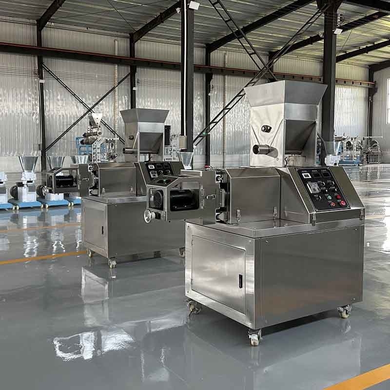 Equipamento de produção de rações para peixes Linha de produção flutuante de rações para peixes