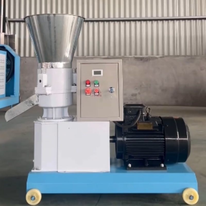 Sistema de lubrificação automática Máquina de moagem de pellets com tensão personalizada