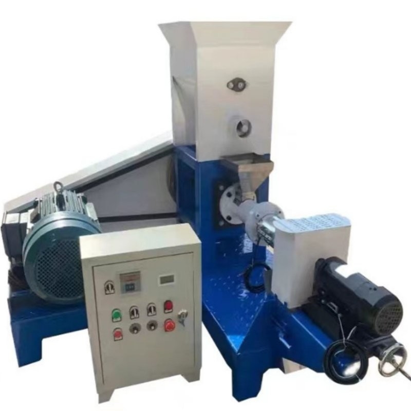 Capacidade 50-2000 kg/h Extrusora para processamento industrial de alimentos para animais de tipo parafuso