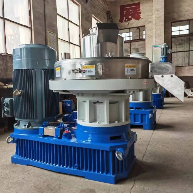 Máquina de pellets de biomassa de alta utilização Máquina de pellets de madeira de grande capacidade para combustão