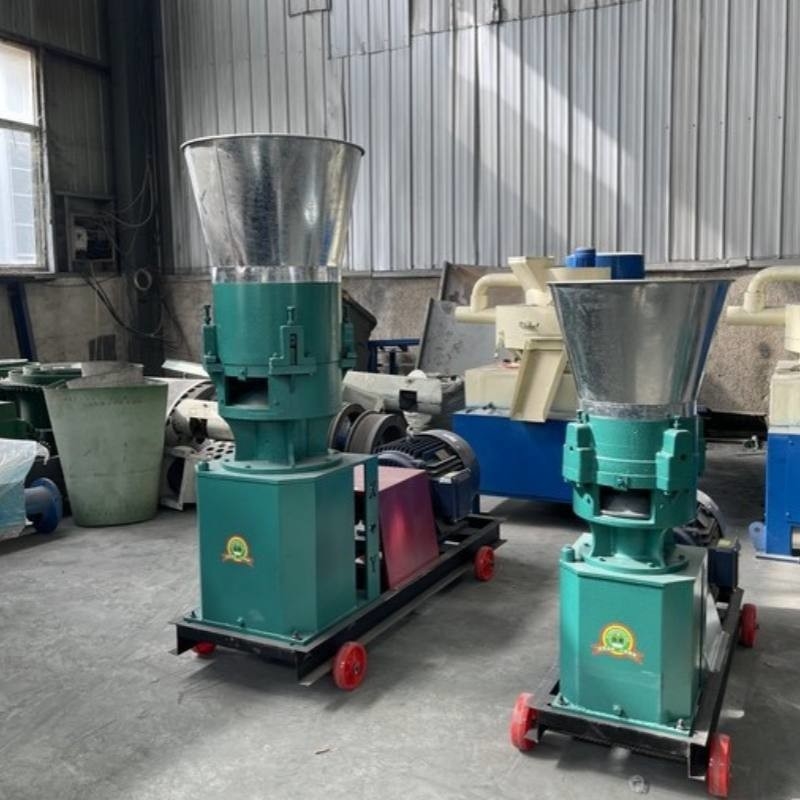 Máquina de moagem de pellets profissional para produção de combustível de biomassa em larga escala