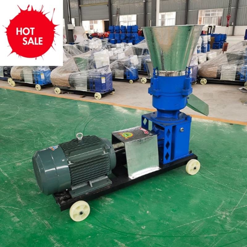 Máquina de moagem de pellets modelo 210 com potência de 7,5/11 kW e sistema de lubrificação automática
