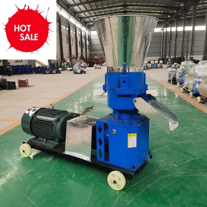 Máquina de moagem de pellets modelo 210 para 200-300 kg/h de capacidade e 3-8 mm de diâmetro de pellets de alimentação