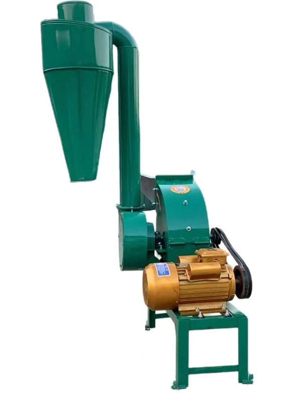 Máquina de trituração e moagem de grama Máquina de processamento de grama Máquina diesel Maçã Arroz Husk Maçã Máquina de moagem moinho de martelo