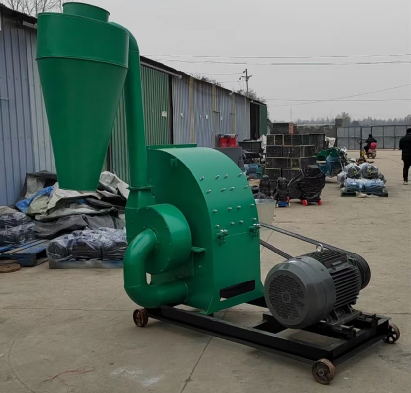 Máquina de moagem de pellets de material de lâmina de aço de alto carbono para produção de pellets de madeira pequena