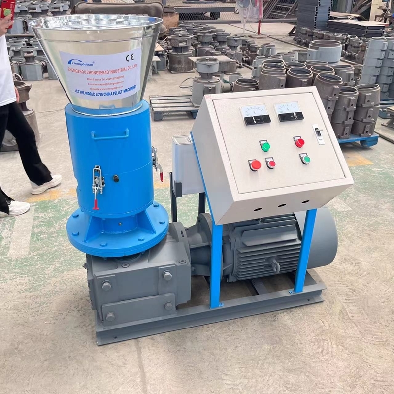 Máquina de Pellet de Madeira de Movimento Fácil Novo Produto Máquina de Fabricação de Molino de Madeira 80kg/h Molino de Pellet de Madeira