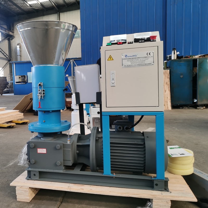 Máquina de Pellet de Madeira de Movimento Fácil Novo Produto Máquina de Fabricação de Molino de Madeira 80kg/h Molino de Pellet de Madeira