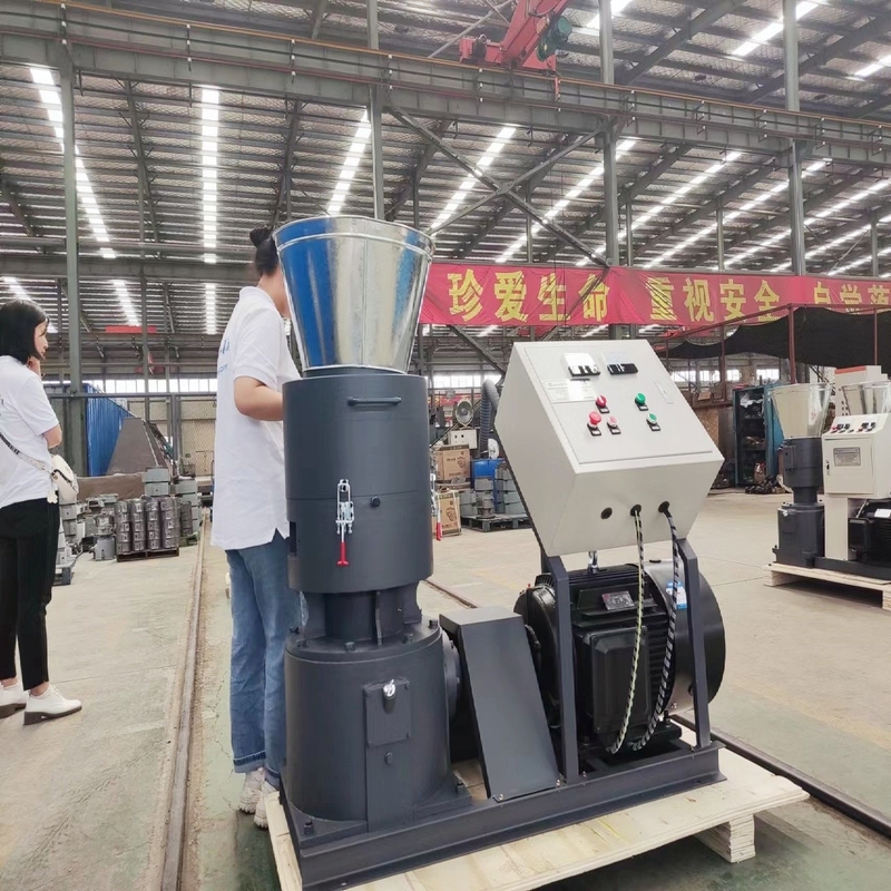 Máquina de Fabricação de Alimentos Brid Máquina de Pellet de Alimentos de Boa Qualidade Máquina de Pellet de Madeira de Movimento Fácil