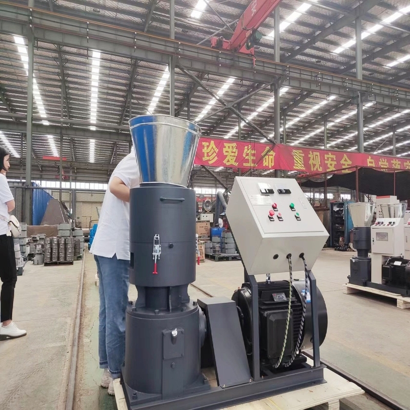 Máquina de Fabricação de Alimentos Brid Máquina de Pellet de Alimentos de Boa Qualidade Máquina de Pellet de Madeira de Movimento Fácil