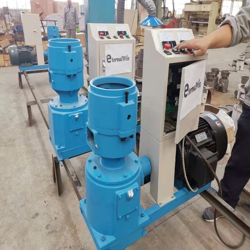 120 kg/h Máquina de pellets para alimentação animal de tipo elétrico 4kw Fabricante de pellets para alimentação animal para agricultura