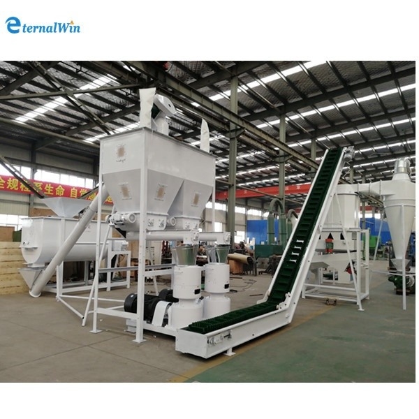 1000-5000kg/h Máquina de fabricação de pellets de madeira