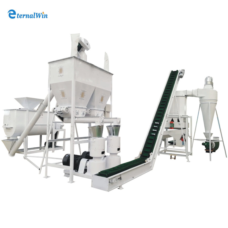 1000-5000kg/h Máquina de fabricação de pellets de madeira