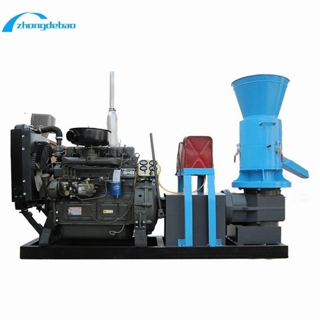 Máquina de processamento de pellets para alimentação animal de 90-120 kg/h de potência Máquina de fabricação de pellets para alimentação animal