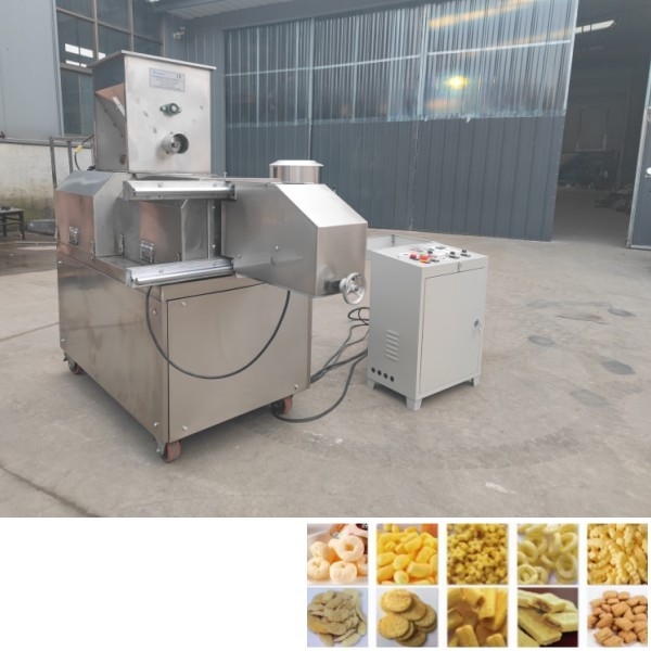 Approvar o CE máquina de extrusão de alimentos para máquina de pufar bastão de milho