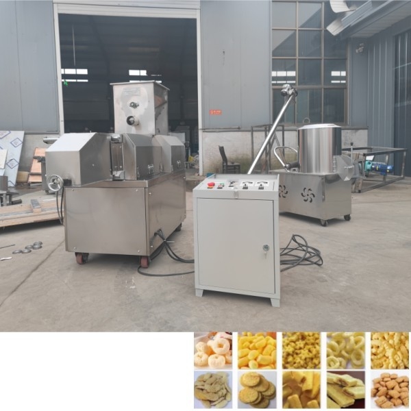Approvar o CE máquina de extrusão de alimentos para máquina de pufar bastão de milho