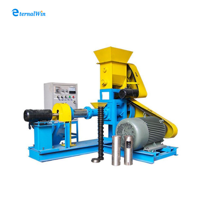 Linha de produção flutuante de alimentação para peixes de tilapia com certificação BV e potência principal de 90 kW