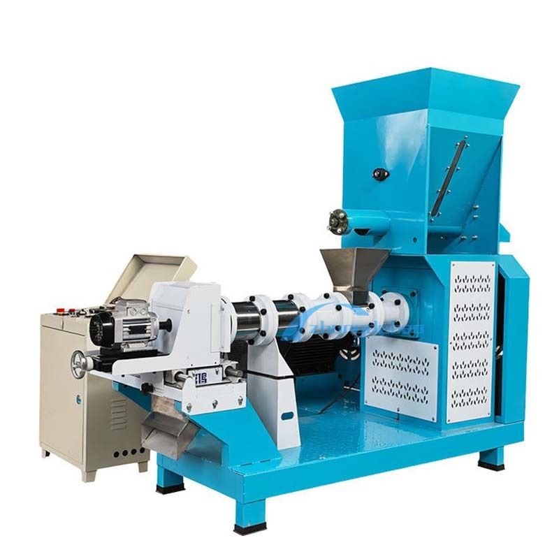 Máquina de Extrusão para Fabricação de Ração para Cães e Gatos 500KG/H, Ração para Camarão, Linha de Produção de Ração Flutuante para Peixes, para Fábrica de Pellets de Ração