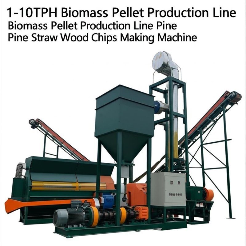 Linha de produção de pellets de biomassa 1-10TPH
Linha de produção de pellets de biomassa
Máquina de fazer as fichas de madeira de palha de pinho