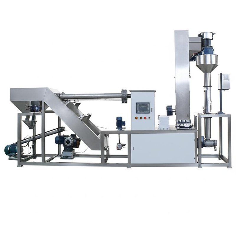 Extrusora de ração para peixes de alta temperatura e alta pressão com esterilização e digestibilidade aprimorada para aquicultura