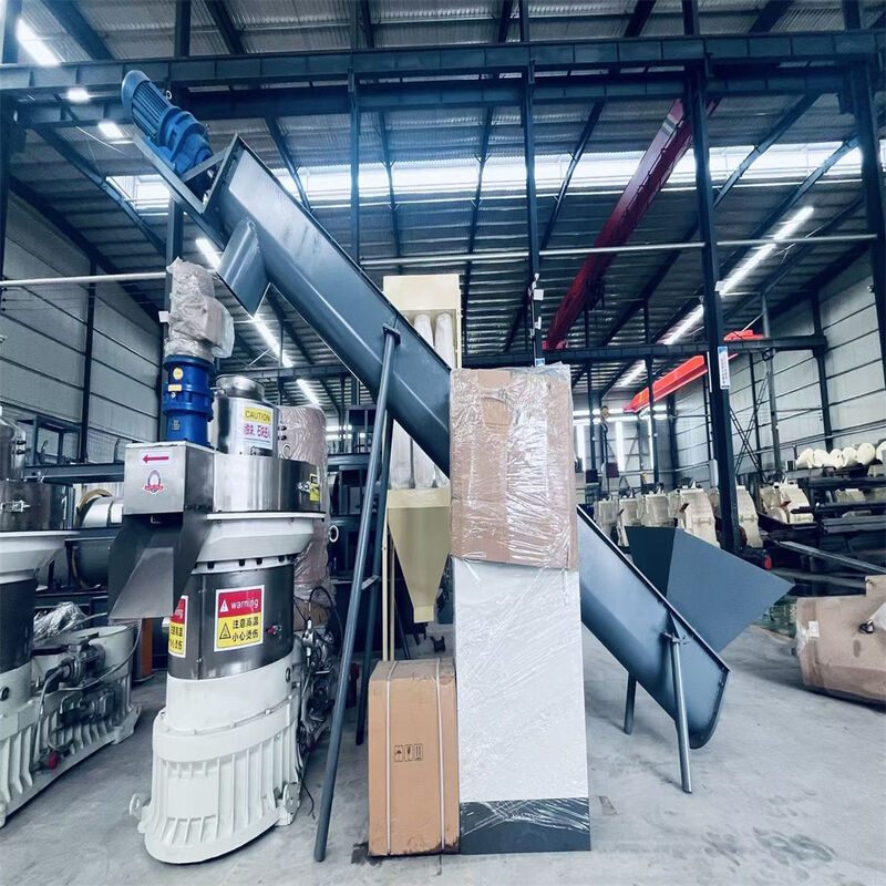 - High Efficiency Ring Die Wood Pellet Machine, 1-5 TPH Industrial Biomass Pellet Mill for Sawdust/Agro Waste