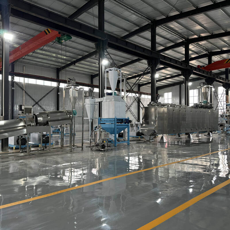 Extrusora de parafuso duplo tipo úmido de 500 kg/h