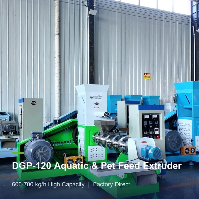 High Temperature Sterilization Fish Feed Extruder with Improved Digestibility and High Pressure Processing for Aquaculture
