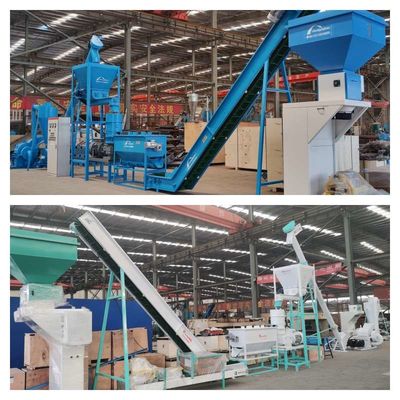 500-800kg/H 1t/H Wood Pellet Production Line CE Biomass Pellet Production Line