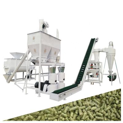 Máquina da fabricação da alimentação das aves domésticas da alfafa 4mm de Hen Feed Making Machine Grain da vaca