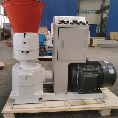 Alimentação 80-120KG/H pequena que faz a máquina da pelota da alimentação dos rebanhos animais da máquina 7.5KW