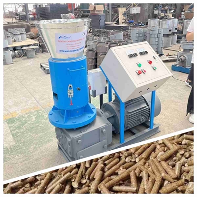 Os rolos giraram a máquina de madeira industrial do granulador da biomassa da máquina 300kg/H 22kw da pelota