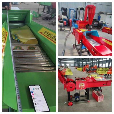 Forragem 3t-10t da máquina do cortador de Hay Chopper Machine Straw Silage Chaff da cabra da vaca