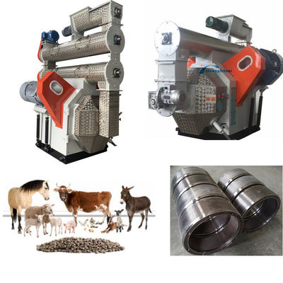 Pelota da alimentação da cabra das aves domésticas do moinho da pelota da alimentação 1-13T/H que faz a máquina