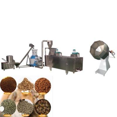 máquina de flutuação da extrusão dos alimentos para animais de estimação da extrusora da alimentação dos peixes da capacidade 40-2000kg/H