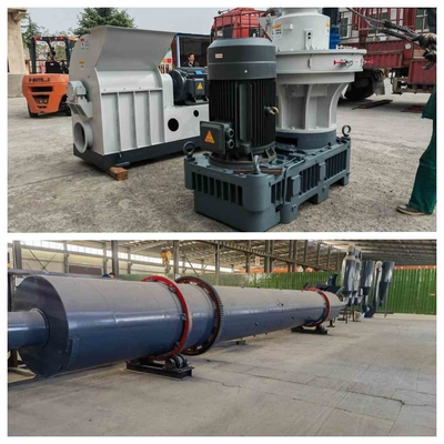 serragem de madeira Ring Die Pellet Machine vertical do fabricante da pelota da biomassa 3-5t/H