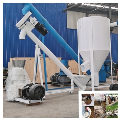 planta da pelota da alimentação dos rebanhos animais de exploração agrícola do fabricante da pelota da alimentação 250-500kg/H animal