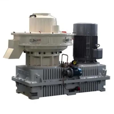 55kw Ring Die Wood Pellet Mill com sistema automático de lubrificação