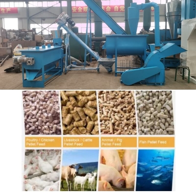 2 - 6 MM Fabricante de pellets para alimentos para animais