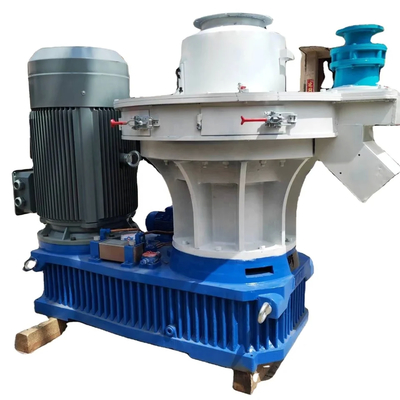 Máquina de produção de pellets de madeira de controle automático com protecção contra sobrecarga
