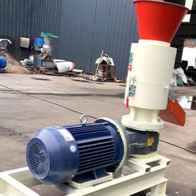 Máquina de moagem de pellets profissional para produção de combustível de biomassa em larga escala