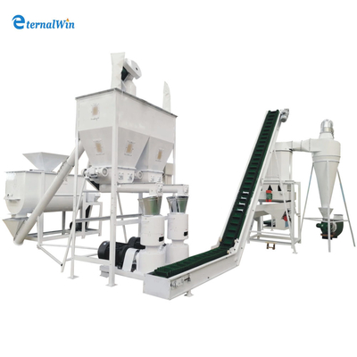 1000-5000kg/h Máquina de fabricação de pellets de madeira