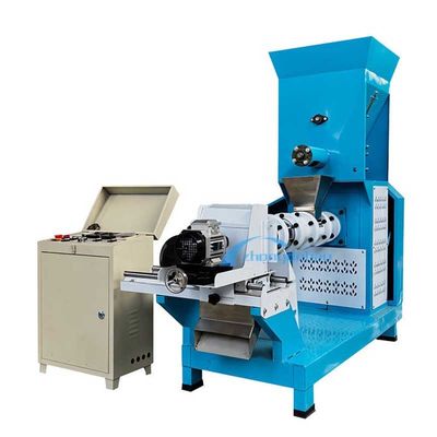 Linha de produção de extrusão para animais de estimação para cães Máquinas Linha de produção de ração flutuante para peixes para ração para peixes de tilapia