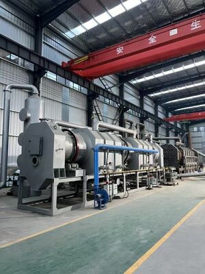 Forno de Carbonização de Biomassa Contínuo e Sustentável para Resíduos Agrícolas, com Economia de Energia