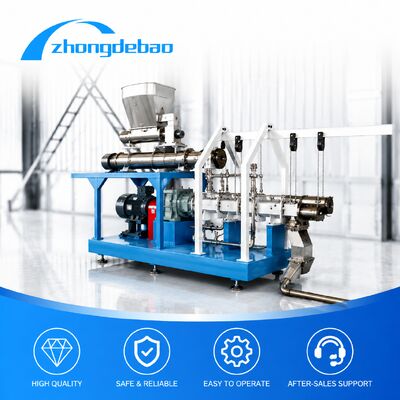 Máquina de extrusão automática de pellets para alimentação de peixes para produção de alimentos para aquicultura